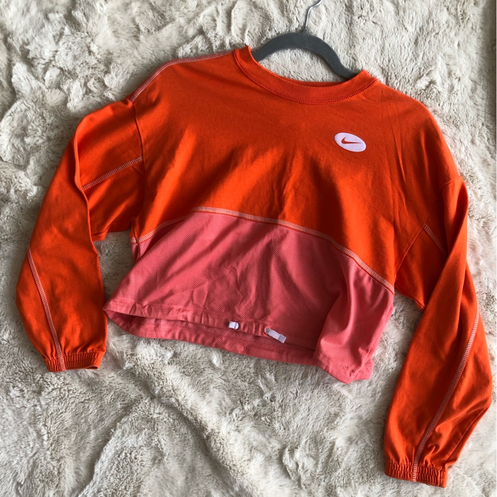 Sweet orange File Nike Kids sweatshirt Large
